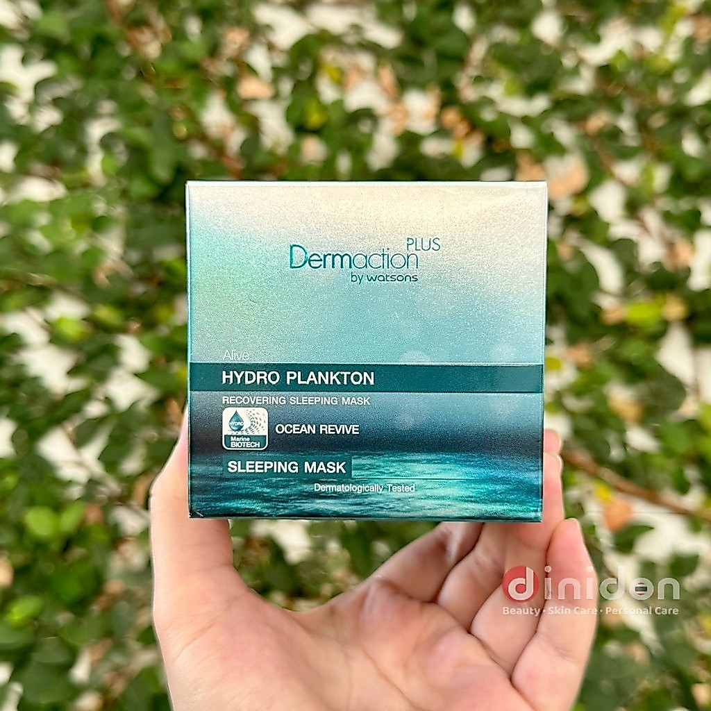 Dermaction Plus by Watsons Alive Hydro Plankton Recovering Sleeping Mask 40ml.