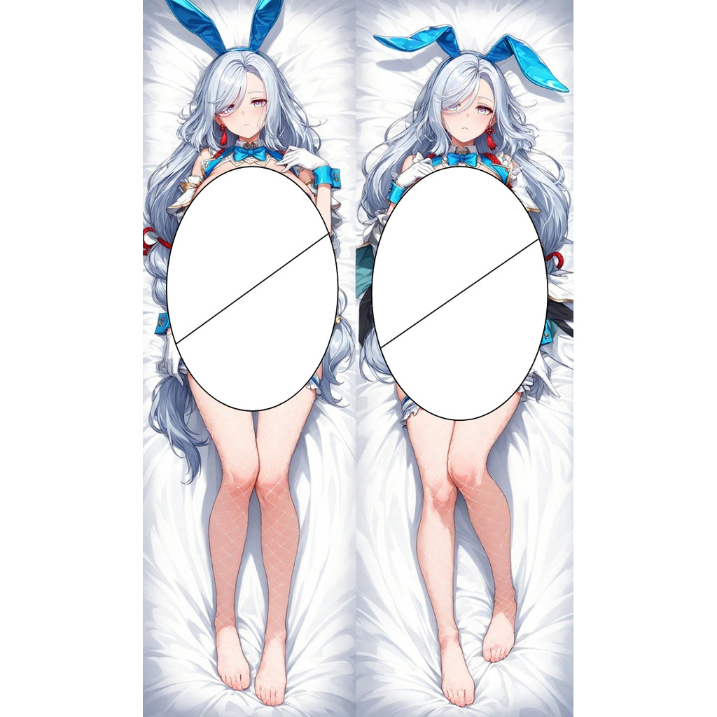 เกม Genshin Impact Eula Body Dakimakura ฝาครอบคอสเพลย์ Props อะนิเมะพิมพ์สองด้านการ์ตูน Griseo Otaku