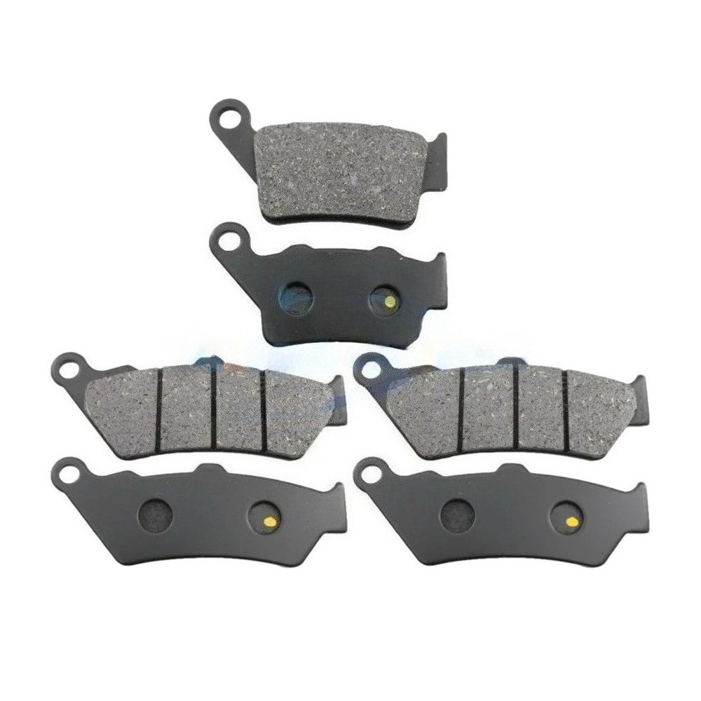 ผ้าเบรคหน้าและหลังรถจักรยานยนต์สําหรับ Honda NT650V NTV650 NT650 NTV 650V 650V 650V 650V Deauville 6