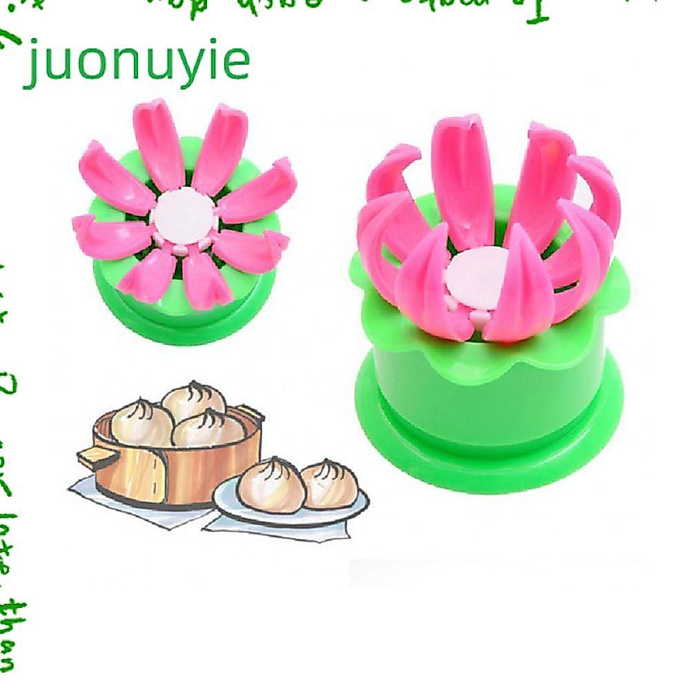 JUONUYIE แม่พิมพ์ซาลาเปานึ่งยัดไส้พาย DIY เครื่องมือทําอาหารในครัว