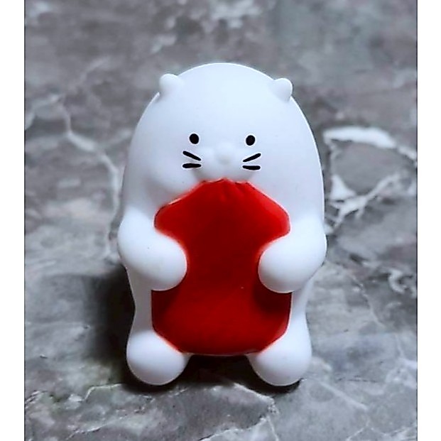 ตุ๊กตา ฟิกเกอร์ ซูชิโร่  Mascot Sushiro จากญี่ปุ่น Size : 5.5 cm