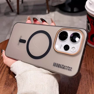 ปลอก Matte สําหรับ Oppo Reno 16 Pro 5G Reno16F / Reno16Pro / Reno16 5G เคสโทรศัพท์แม่เหล็ก ไร้สายชาร์จ 061