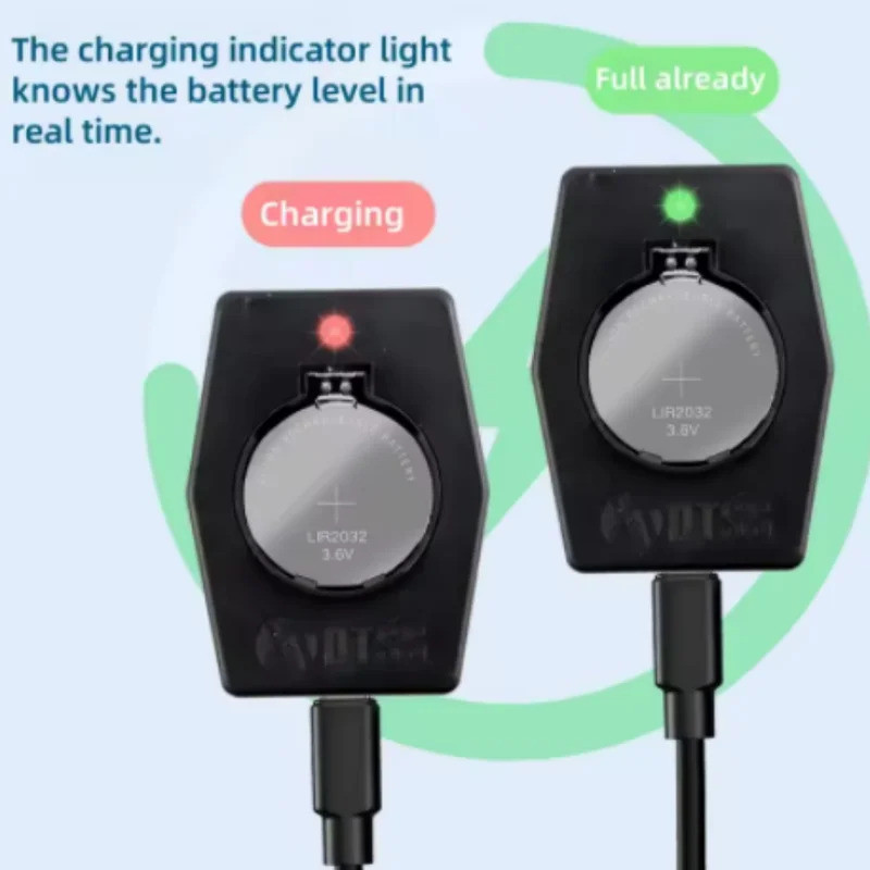 LIR2032 แบตเตอรี่ชาร์จสะดวก 2032 แบตเตอรี่ลิเธียมเปลี่ยน 3.6v 40mAH CR2032 สําหรับนาฬิกาแบตเตอรี่เหร