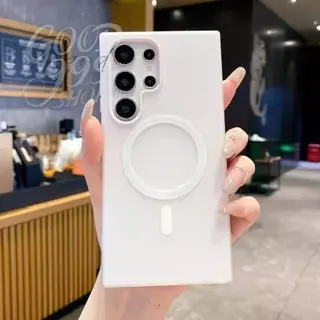 GOOD🔥สีลูกกวาด 2-in-1 เคสป้องกัน A54 A35 5G เหมาะสําหรับ Samsung A55 A35 S24FE S22U S23U S24U S25ULTRA เคสแม่เหล็กเคลือบ