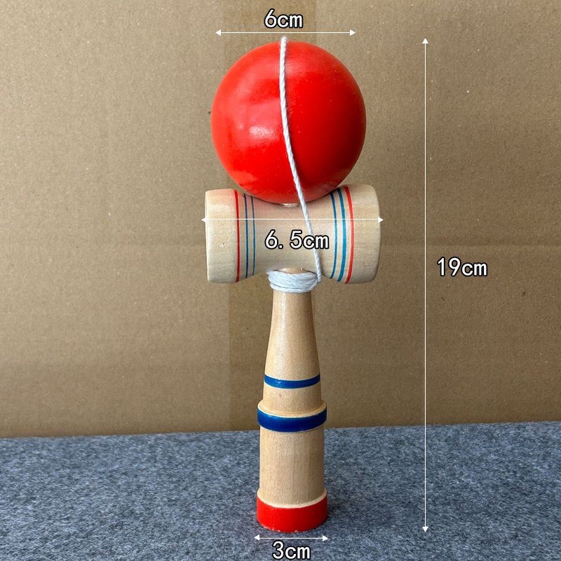 Kendama ทักษะ Ball Kendama ดาบ Ball Kendama ในร่มสนุก Balance ของเล่นเด็ก Kendama ทักษะ Ball ดาบหยกด