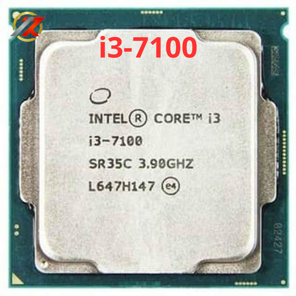 INTEL CORE I3 7100 I3-7100 LGA 1151 โปรเซสเซอร์ USED TRAY (n) - Proci เท่านั้น