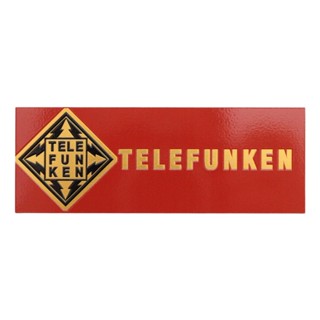 TELEFUNKEN Speaker ป้ายโลโก้อลูมิเนียมสั่งทําพิเศษ 106mm(4.1…