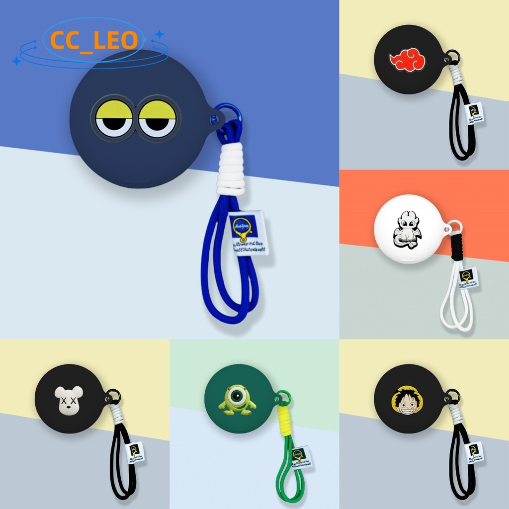 for Anker Soundcore Sleep A30 Case Cartoon Night Fury Cute Stitch Keychain Silicone Soft Case Suitab