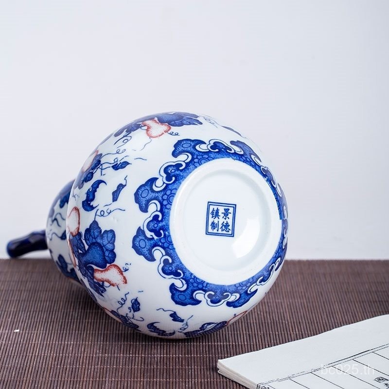 เหยือกไวน์ Blue White Y ^ ชุดไวน์สไตล์จีนขวดไวน์ 2 กก. Gourd 3 กก. 2 เซรามิค 10 โถไวน์เปล่า 1 ปิดผนึ