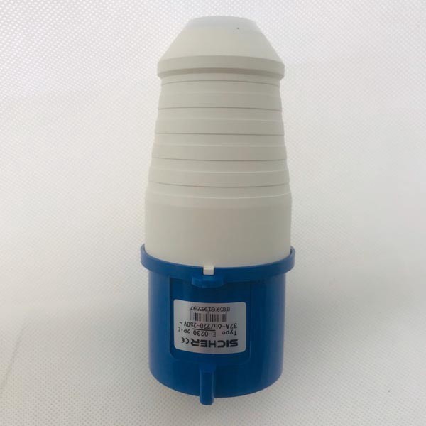 ปลั๊กPWตัวผู้2P+E32ASICHER E-0230