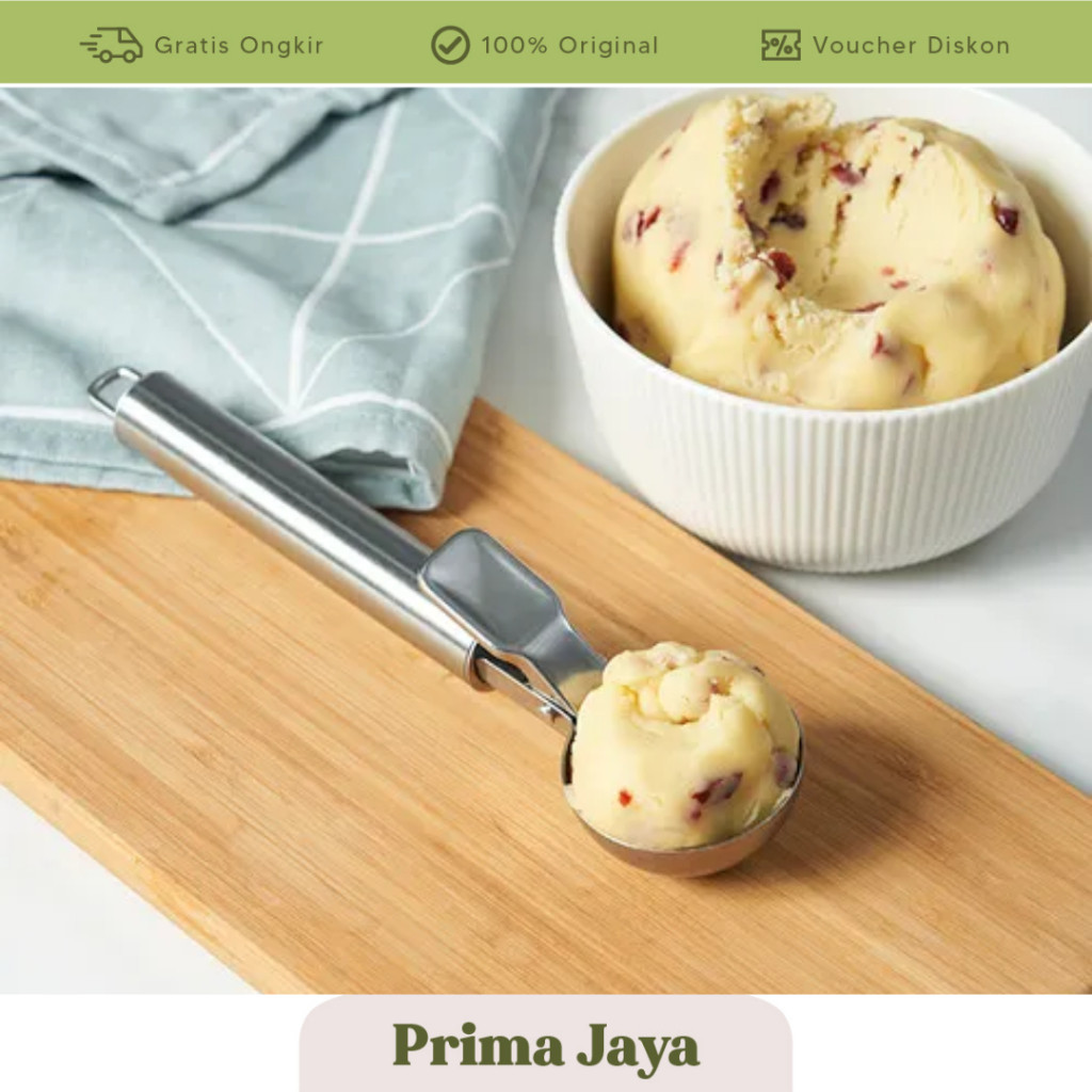 MUST HAVE SWITZERLAND ช้อนไอศกรีม สแตนเลส ID6855