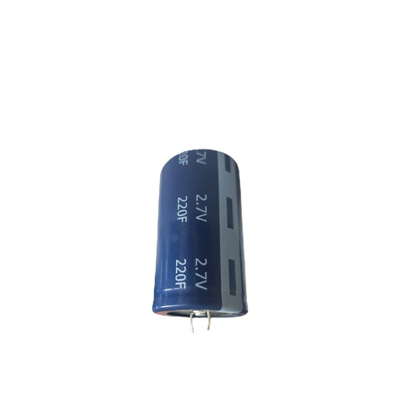 Super Ferra Capacitor 2.7 V220F Car Rectifier ปกป้องแบตเตอรี่ Enhanced Start Audio Capacitor 30 * 50