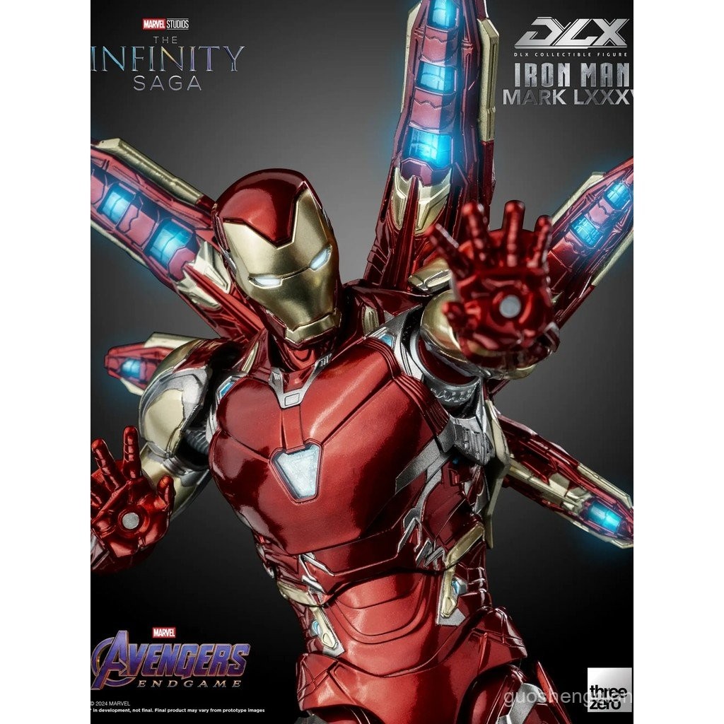 [คลังสินค้าพร้อม] แอ็คชั่นฟิกเกอร์ threezero Iron Man MK85 DLX Series