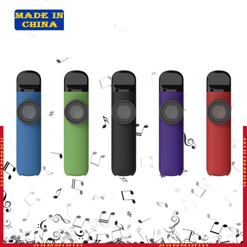HIK 1 ชิ้น Kazoos เครื่องดนตรี Kazoo พลาสติกสีสันสดใส Kazoo พร้อมเมมเบรนขลุ่ย