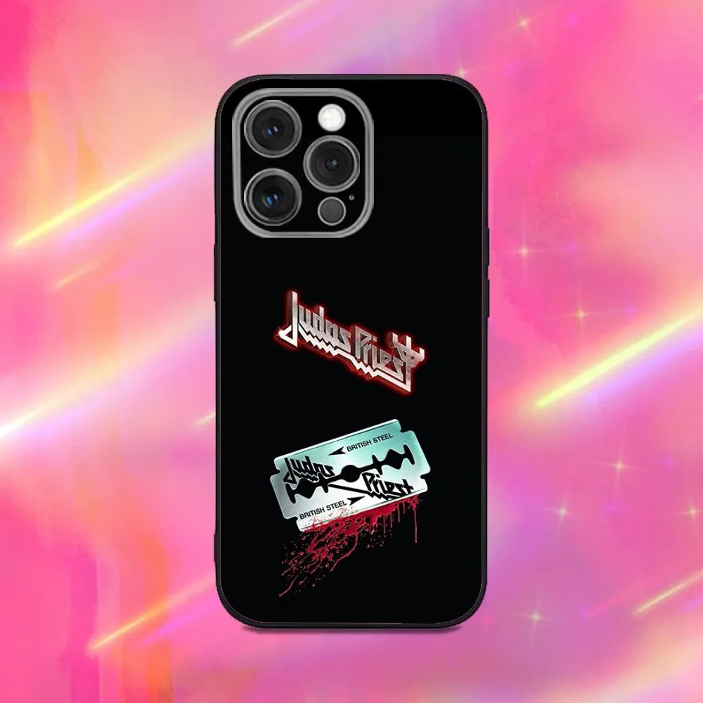 TP-2 J-Judas P-Priest Band เคสโทรศัพท์สําหรับ iPhone 16, 17,15,14,13,12,11,Pro,Max,Plus,X,XS,XR,SE,8