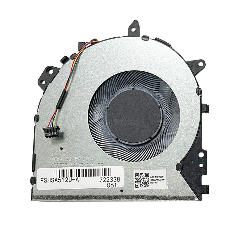 พัดลมระบายความร้อน CPU แล็ปท็อปใหม่สําหรับ ASUS VivoBook 14 A412 X412F X412U X412D R424F V5000F V4000F Y4200D V4000D ราคา ถูกที่สุด ดีลบีเคเค แกลเลอรีภาพที่ 3