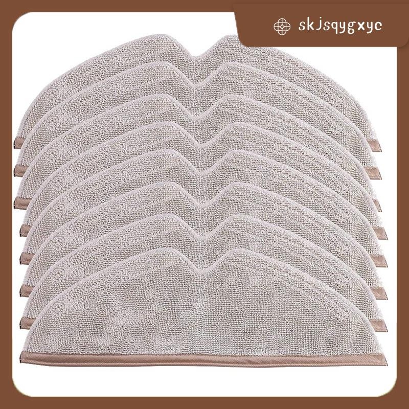 skjsqygxycPremium 8PCS แผ่นผ้าม็อบไมโครไฟเบอร์สําหรับ, Q8, S5 Max, Q5 Pro, E4, E5, S5, S6, S6 Pure M