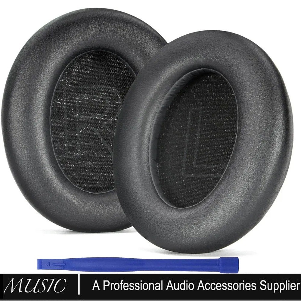 เปลี่ยนแผ่นรองหูฟังสําหรับ Anker Soundcore Q11i หูฟังไร้สายแผ่นรองหูฟังเบาะหนังโปรตีนนุ่ม