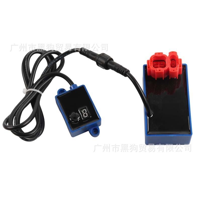 GY6 รถจักรยานยนต์ CDI เหมาะสําหรับ GY6 50 125 150 6-Pin AC DC Igniter 9-Segment ดิจิตอลปรับ