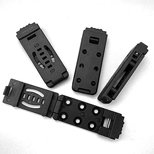 4PCS พับ Over เข็มขัดคลิป K Sheath Clamp DIY w/Hardware เครื่องมือสําหรับ Kydex Holster LA9D