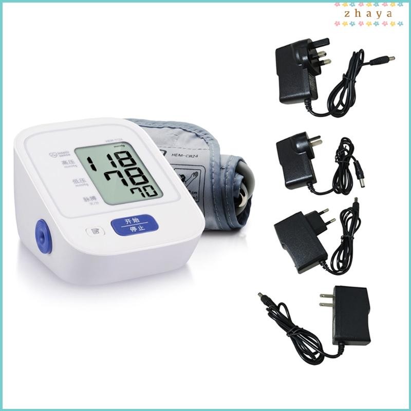 ZHAYA 6V 1A 6W AC สําหรับ DC Power Supply Adapter Charger สําหรับ HEM-7200 7051 7052 เครื่องวัดความด