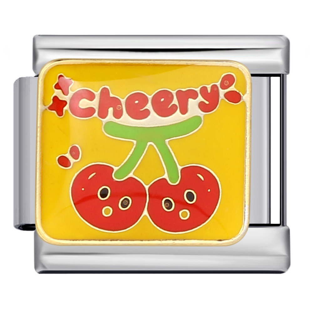 โบว์เชอร์รี่สไตล์อิตาเลียน กับสร้อยข้อมือไทเทเนียมสแตนเลส สำหรับการทำเอง - รูปที่ 5