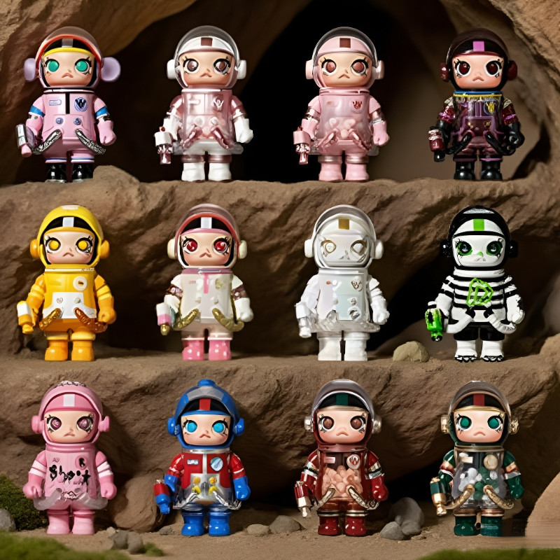 POPMART MEGA MOLLY100% Anniversary v4 Series Figure Toy Mystery Box Gift