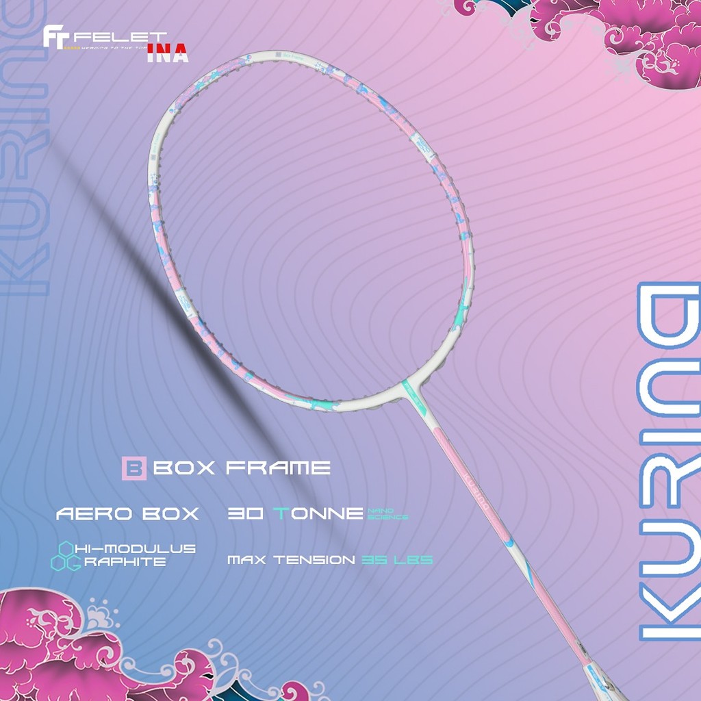 FELET KURINA BADMINTON RACQUET