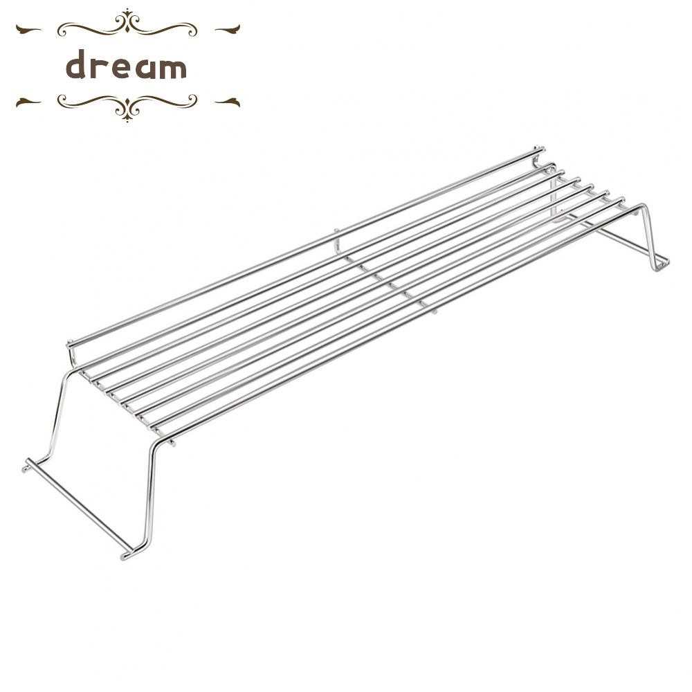 65054 ชั้นวางอุ่นสําหรับ Weber Q300 Q320 Q3000 Q3200 เตาย่างแก๊สสําหรับบาร์บีคิวกลางแจ้ง