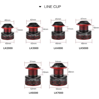 รอกหมาป่า LK 2000-7000 รอกชิมาโน่ รอกหยดน้ำถูกๆ รีลปั่น รอกเบส รอกตกปลา โยกโลหะเต็มรูปแบบ รอก สปิน สปินนิ่ง เบ็ดตกปลา