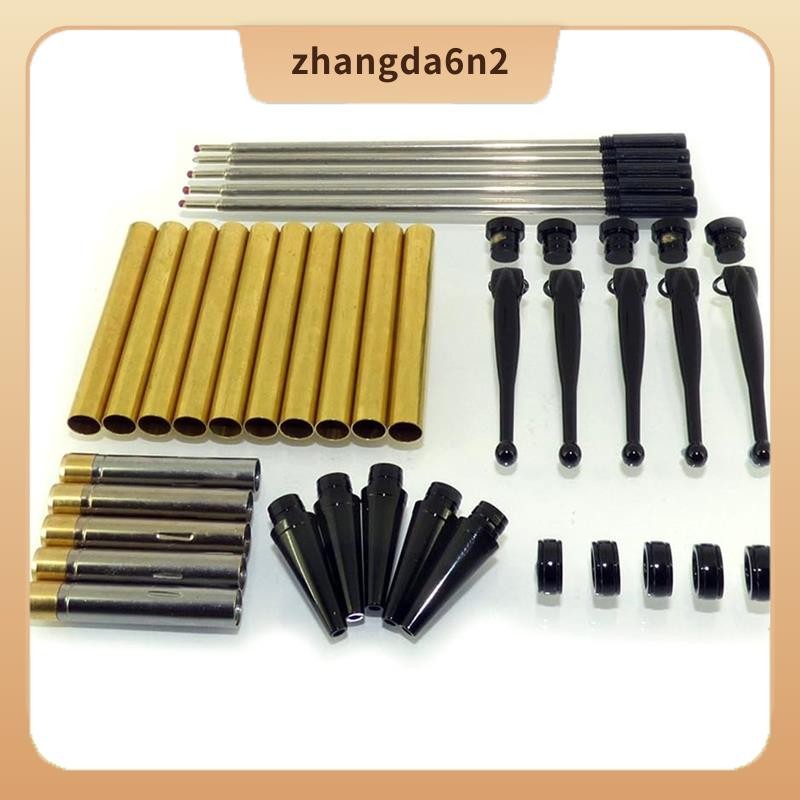 In StockX 5 Woodturning Fancy Slimline Pen Kits Twist Mechanical, Black Chrome Finish