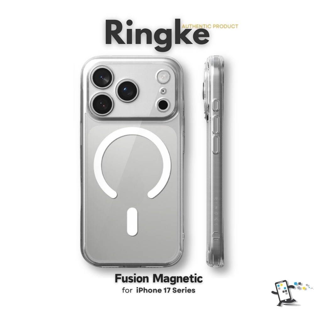 Ringke Fusion Magnetic เคสสำหรับ iPhone 17 Pro Max, iPhone 17 Pro, iPhone 17 และ iPhone (17) Air