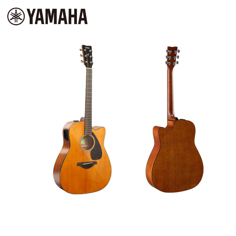 Ya Yamaha/Yamaha FG800 Series Acoustic Veneer Guitar FGX800CVN Acoustic Electric Case Guitar