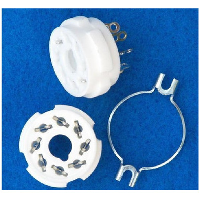 Tube Tube Holder Big Eight-leged เหมาะสําหรับ 6p3p.el34.6p6p.6n8p 5z3p ฯลฯ