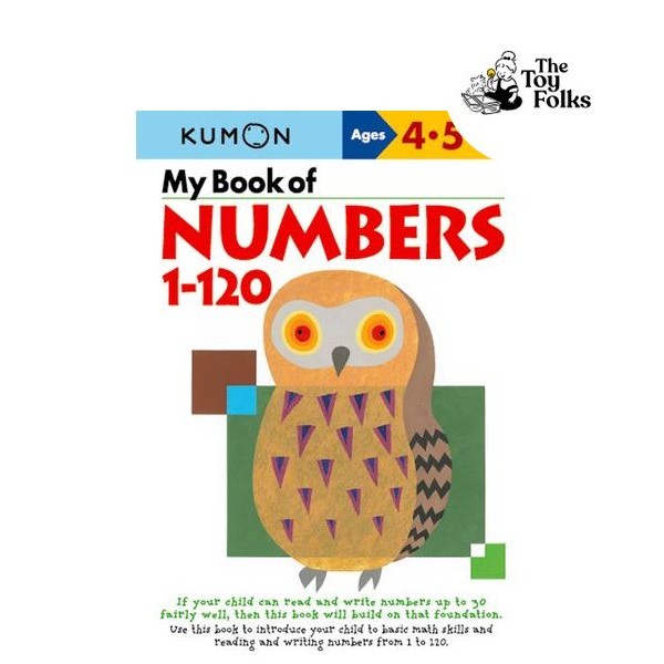 Kumon My Book Of Numbers Games 1-120