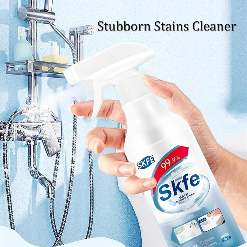 Skfe Cleaner, 2024 ใหม่ Skfe สเปรย์ทําความสะอาดอาบน้ํา, น้ํายาล้างห้องน้ํา Skfe, สเปรย์ทําความสะอาดห