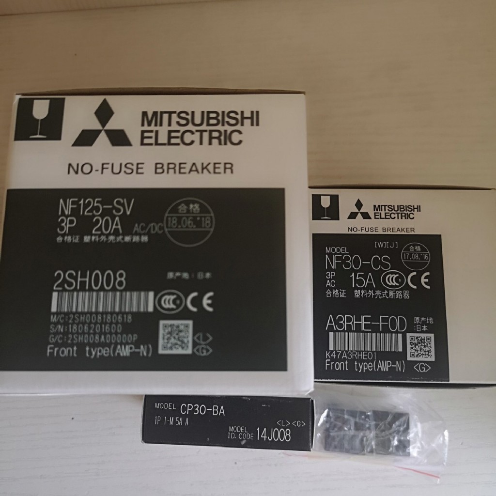 NF63-CV NF63-SV NF32-SW SV 2P 3P MITSUBISHI MITSUBISHI เดิมยี่ห้อใหม่ Circuit Breaker