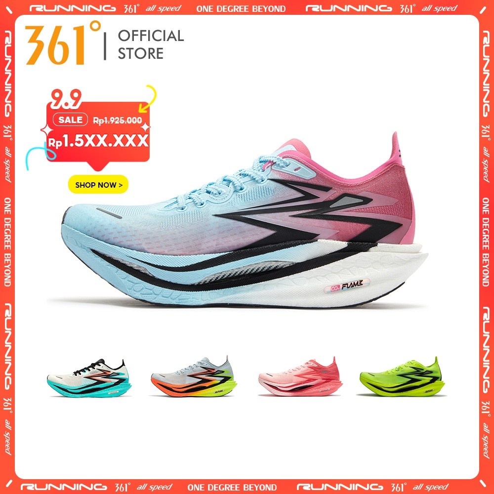 รองเท้าผ้าใบ 361 Degrees FLAME 4.0 | รองเท้าลําลอง 672512205