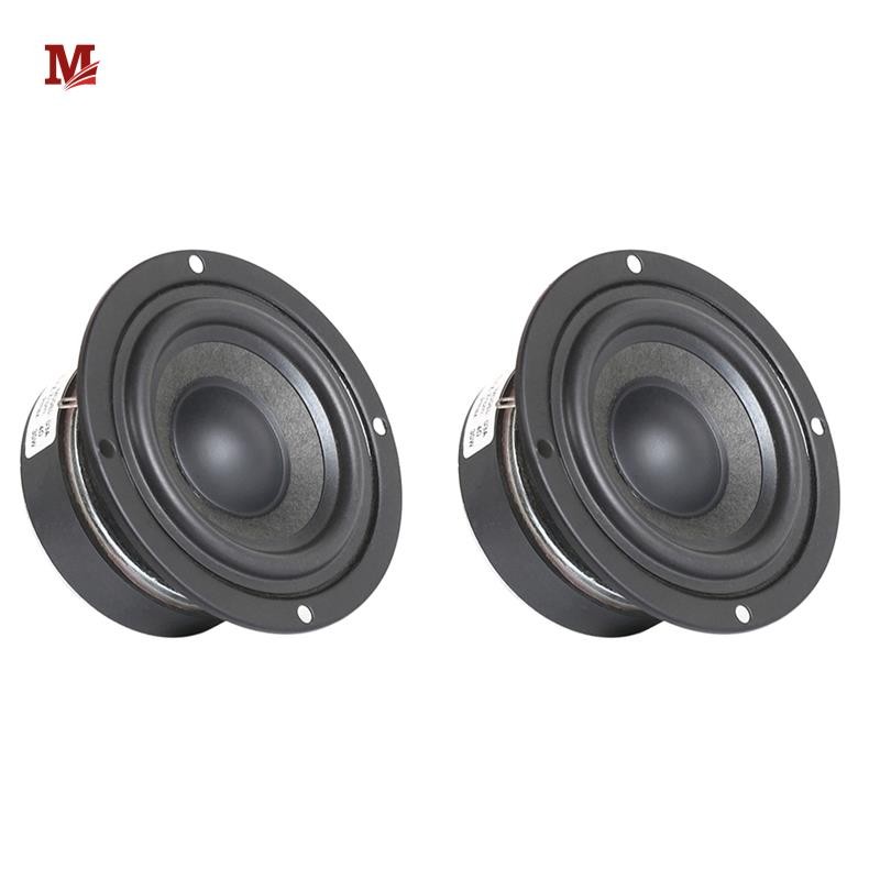 [elsa_margaret.th]2X 3 นิ้ว Full Range Speaker Audio Speaker 4 Ohm 30W HiFi Speaker Stereo Mid- Spea