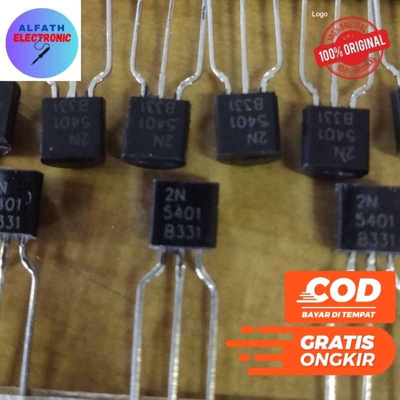 10 ชิ้น IC 2N5401 IC ทรานซิสเตอร์ 2N5401 2N 5401 คุณภาพที่ดีดั้งเดิม