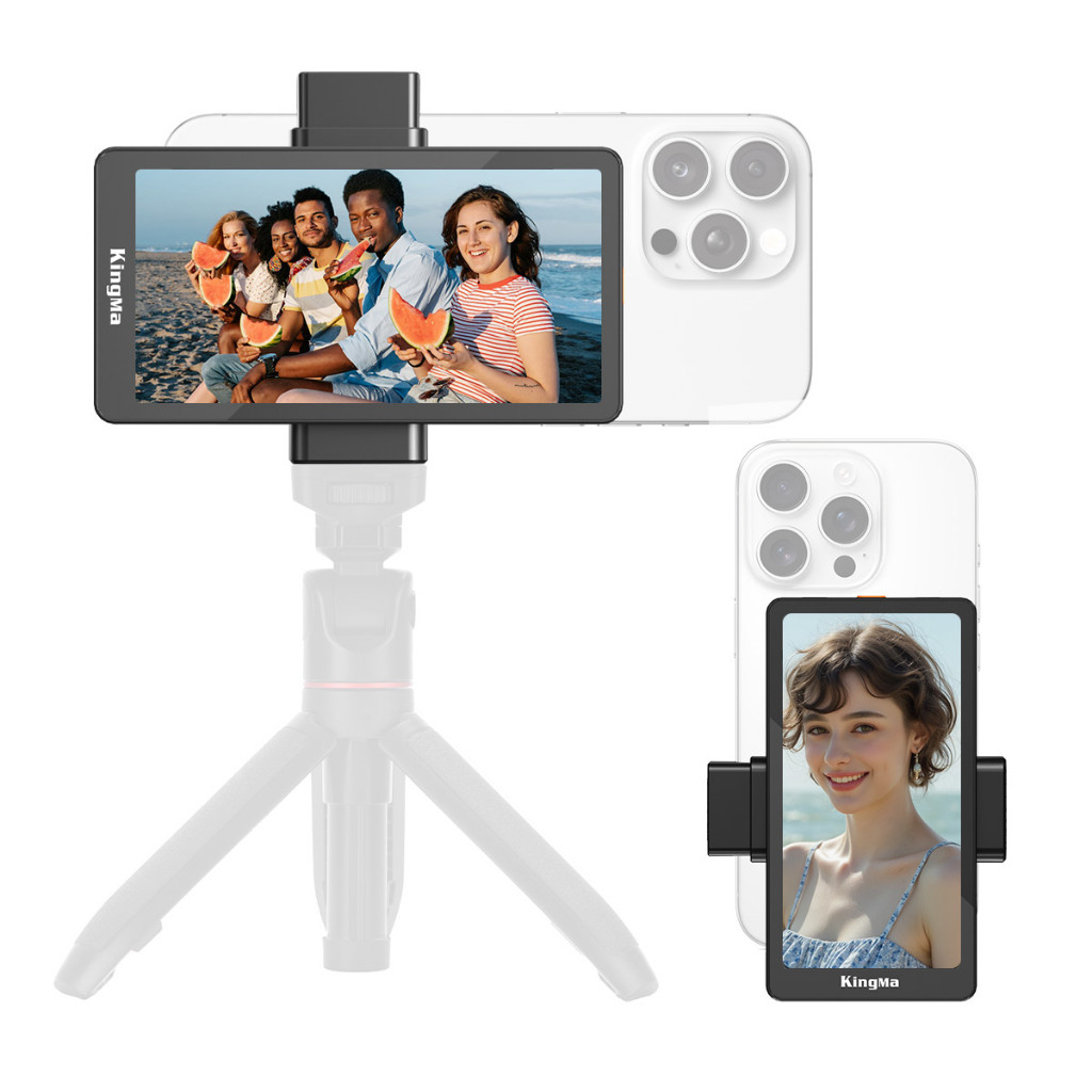 KingMa PH05-MAX Selfie Monitor จอเสริม 4” พกพาสะดวก | แบต 1500mAh | ดีไซน์แม่เหล็ก | เชื่อมต่อไร้สาย