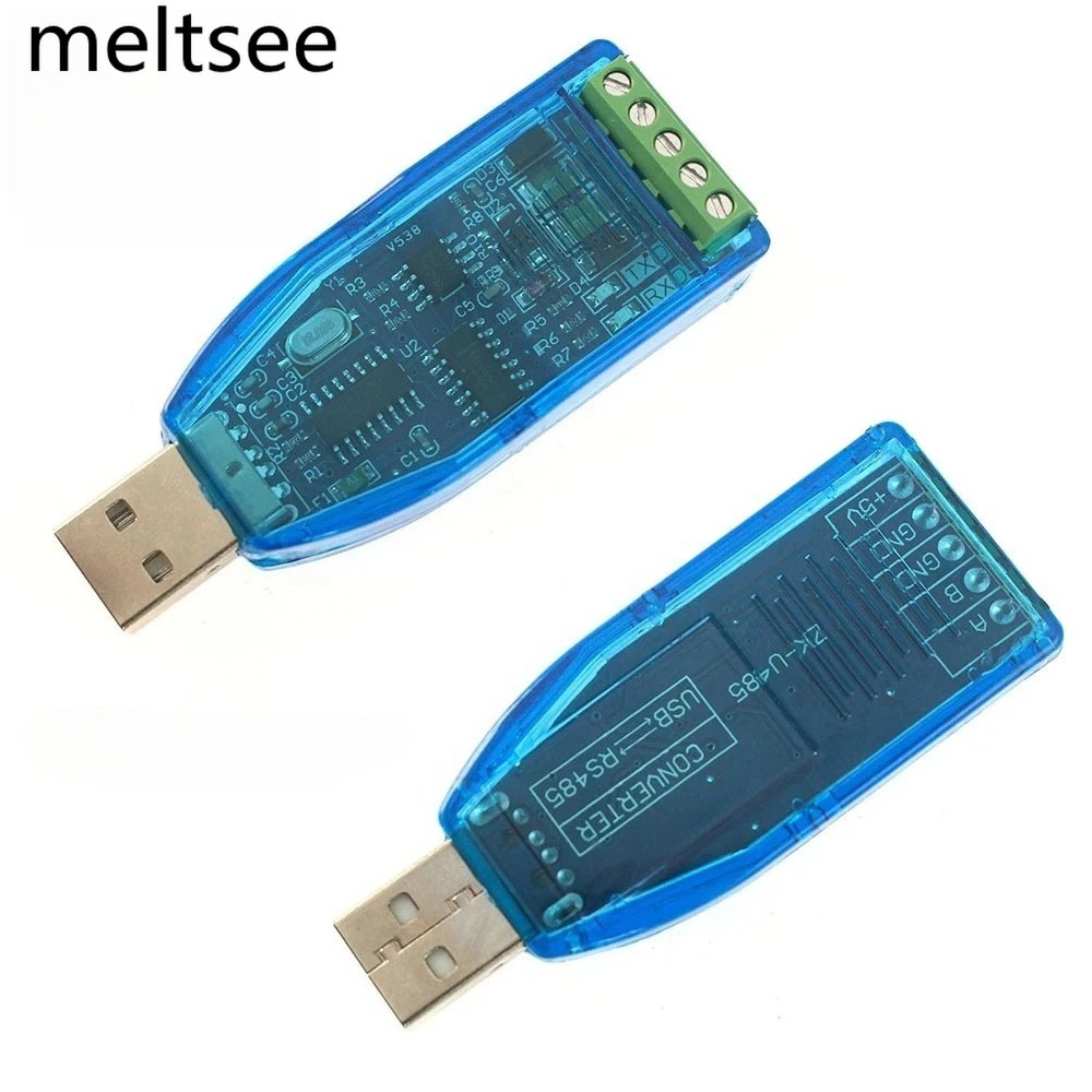 การสื่อสารอุตสาหกรรม USB ถึง RS485 โมดูล USB ถึง RS232 RS485 Converter TVS ป้องกันแบบสองทิศทางครึ่ง Duplex Serial Line Converter