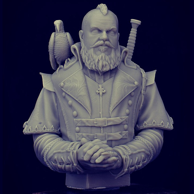 Crazy Tourer 1/12 เรซิ่นตัวอักษรหน้าอกรุ่นจัดส่งฟรี THE SMUGGLER สีขาวรุ่น GK รูป X208