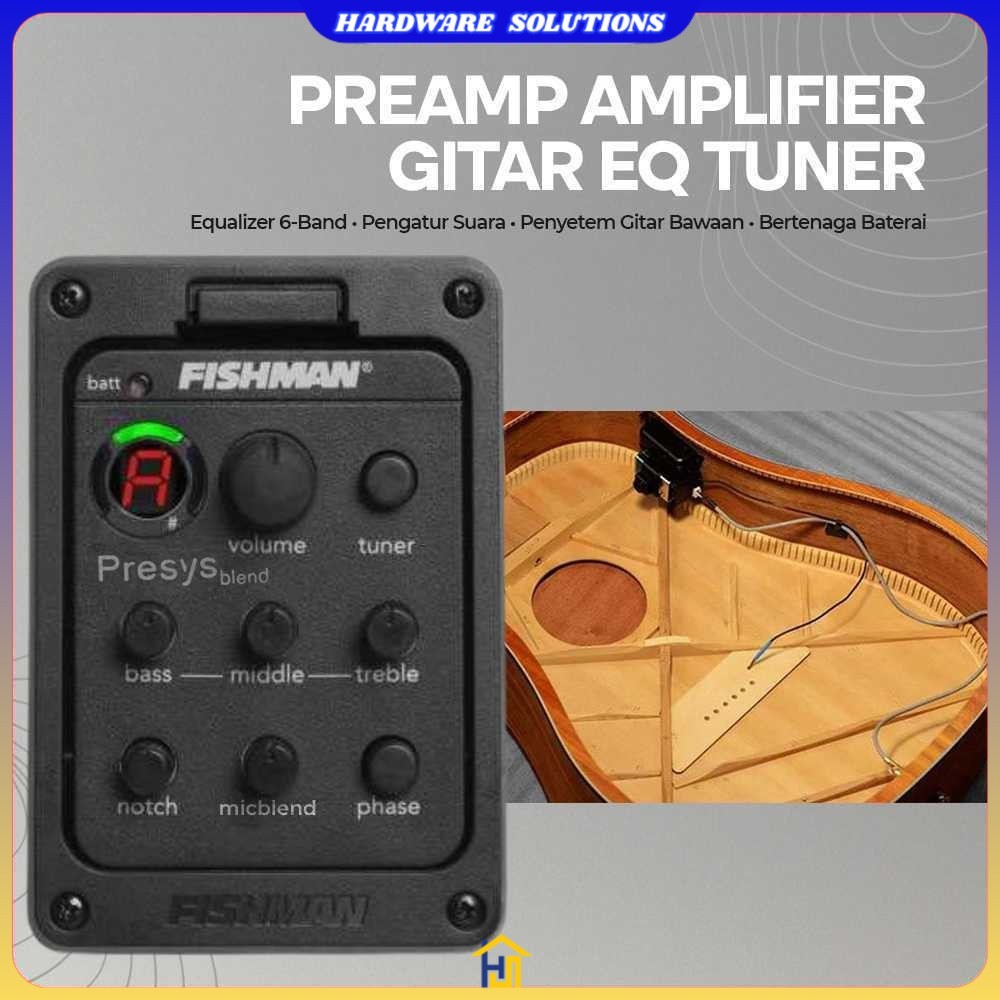 Presys Blend Preamp Amplifier จูนเนอร์ EQ - EQ-201