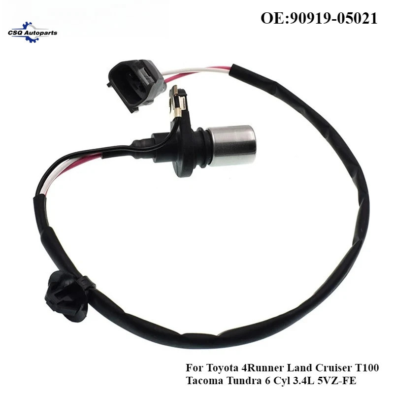 90919-05021 2pins เซ็นเซอร์ตําแหน่งเพลาข้อเหวี่ยงสําหรับ Toyota 4Runner Land Cruiser T100 Tacoma Tun