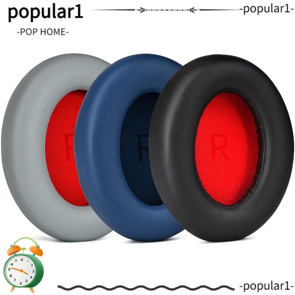 POPULAR 1 คู่แผ่นรองหูฟัง,มาพร้อมกับหัวเข็มขัดนุ่มหู,แบบพกพาเปลี่ยนโปรตีนหนัง Earmuff สําหรับ 1MORE 