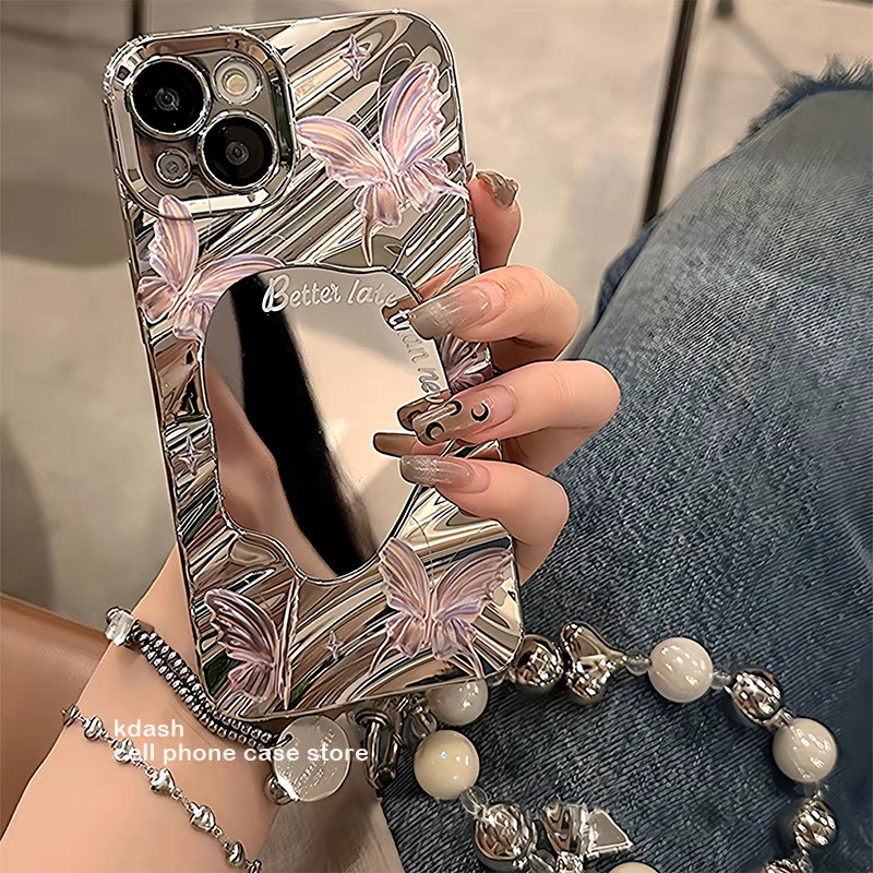11xr Apple promax Butterfly168cc/12se Mirror15xsremai/#/7plus Phone Case Women iPhone8/Set13
