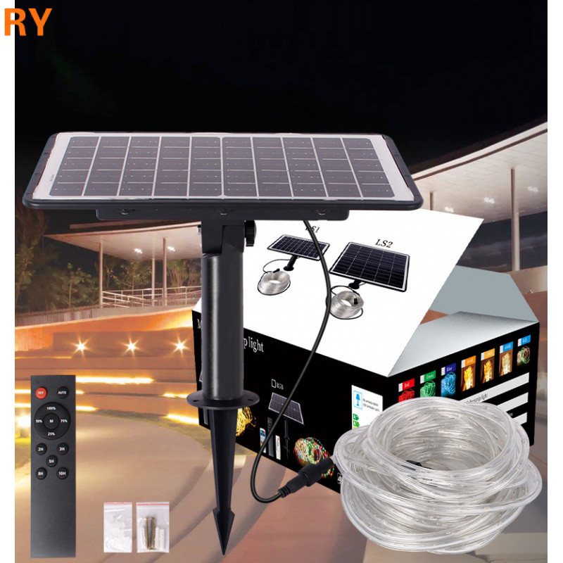 R RY Super Outdoor Highlight Camping Light String RGB Garden Courtyard Ambient Wall Ambient Light le