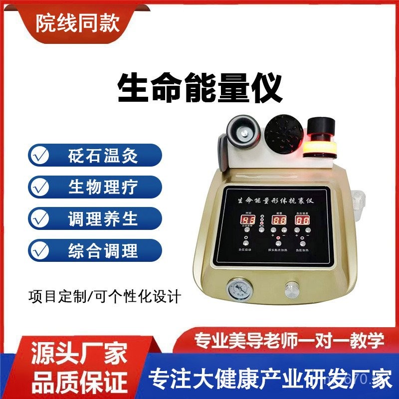 Vibrating นวดไหล่คอขุดลอกชีวิต DDS Meridian Jiayun Cupping Scraping Pulse อุปกรณ์ Anti-Aging Energy 