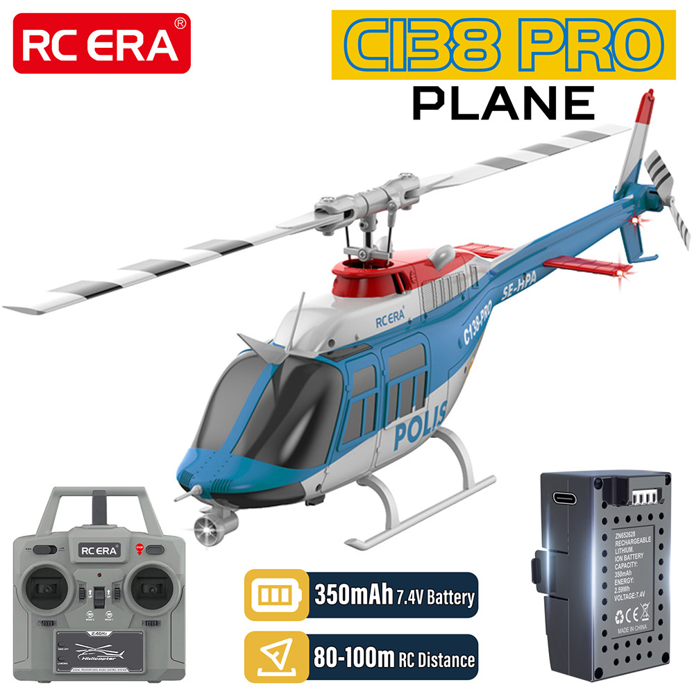 RC ERA C138 PRO เฮลิคอปเตอร์ 1/33 6 ช่อง 6 แกน Gyro 2.4G Optical Flow ตําแหน่ง 100M